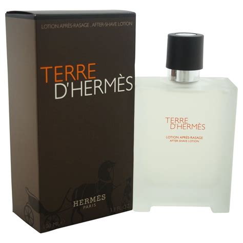 terre d'hermes after shave lotion.